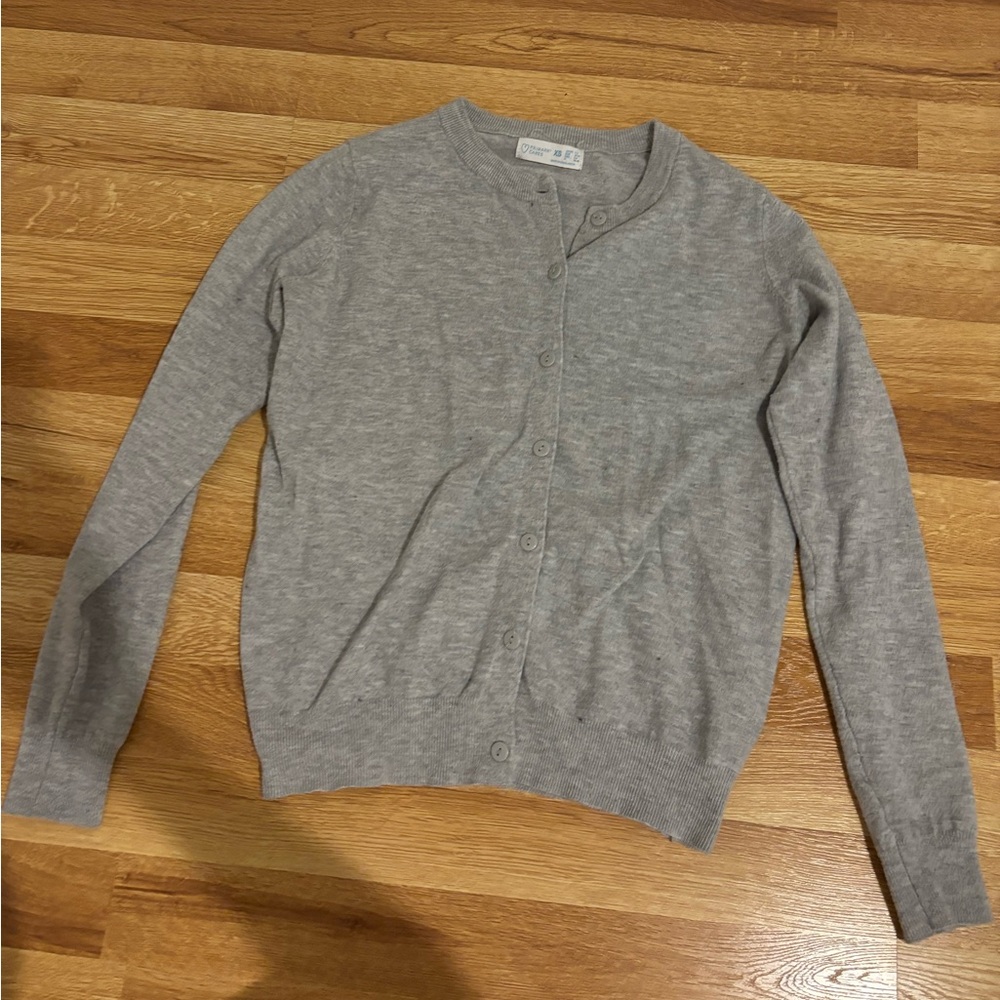 Gray Cardigan